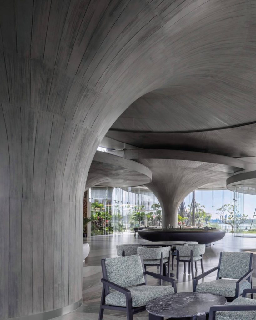 Lotus Clubhouse in Vietnam reimagines sustainable tropical architecture through green roofs, water sensitive design, and a nature first layout that harmonises built form with forest and lake landscapes