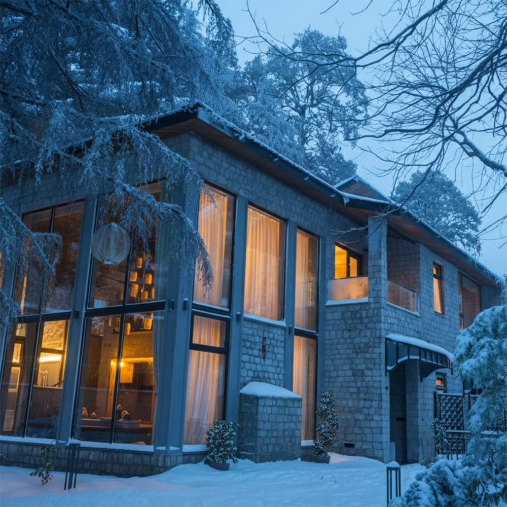 Gauri Khan Glasshouse villa