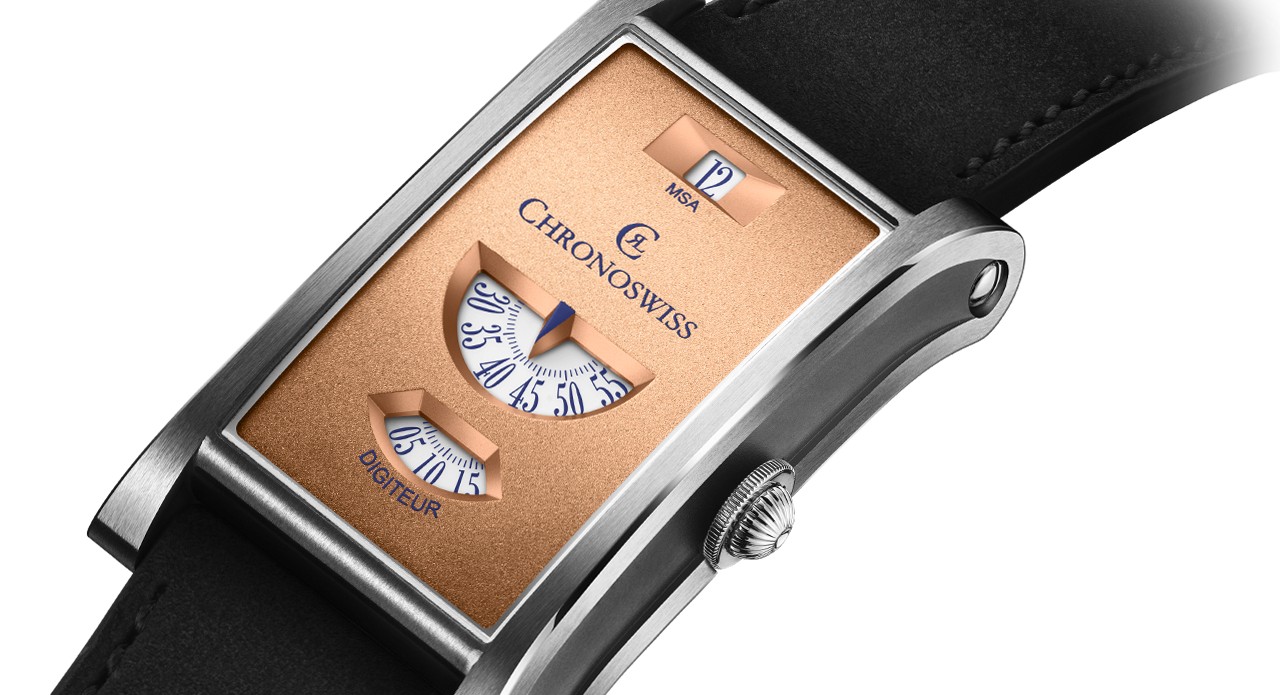 Where the jumping hour complication transforms mechanical timekeeping into a display of instantaneous precision, blending horological theatre with the refined allure of digital inspired design