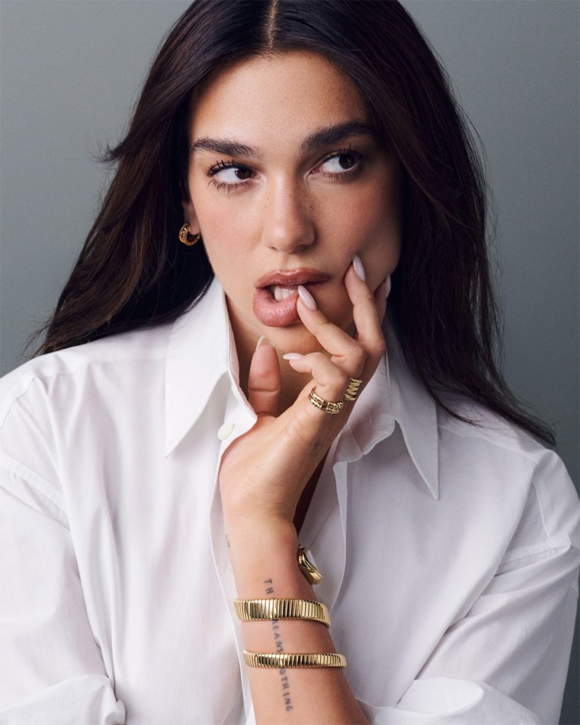 Dua Lipa Luxury brand Bvlgari