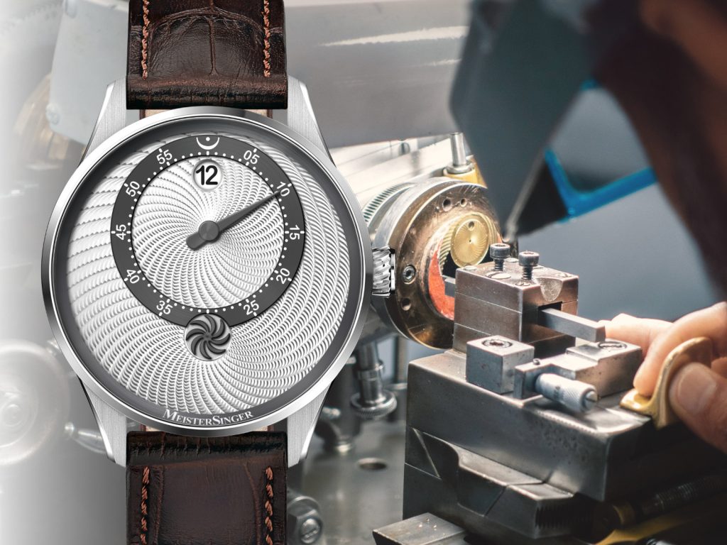 Clean, minimalist dials are, and have long been, the unmistakable signature of MeisterSinger.