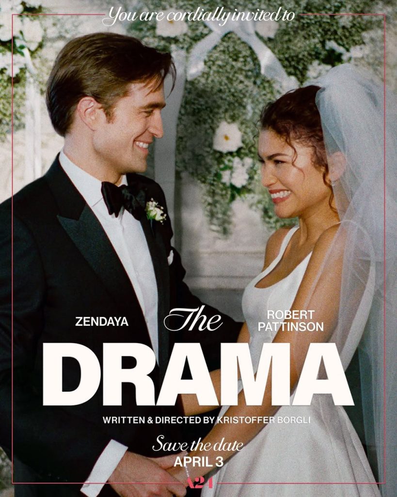 The Drama (Zendaya and Robert Pattinson), zendaya in a wedding dress, how many times have we seen zendaya in a wedding dress