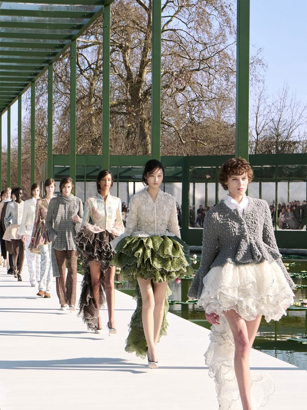 Fashion Week Dior show,Dior show Fashion Week,Dior show,Jonathan Anderson Dior show,dior show water lily shoes, water lily monet series, jonathan anderson dior genuis,Jonathan Anderson Dior debut,Dior runway show highlights,