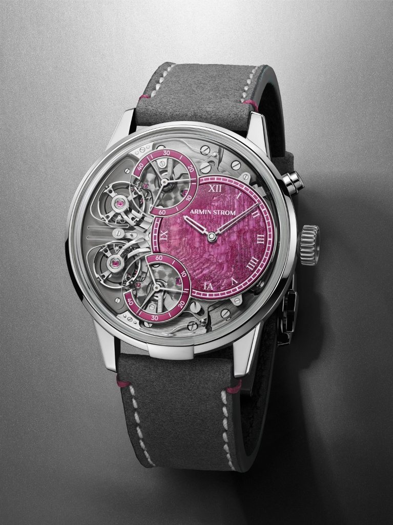 The Armin Strom Mirrored Force Resonance Ruby introduces a striking new interpretation of the brand’s celebrated