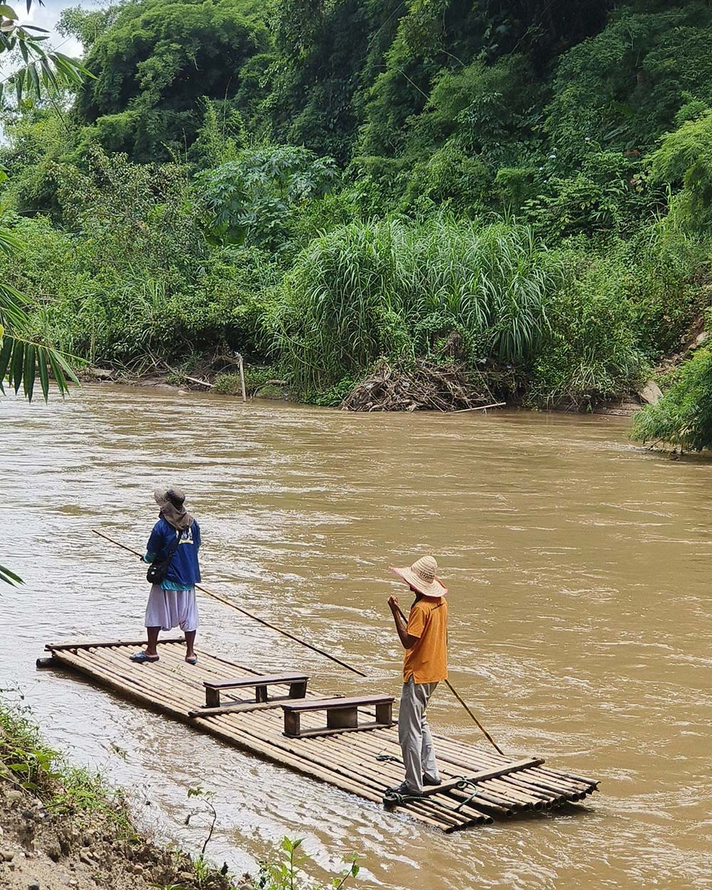 Bamboo Raft on Mae Taeng River, Chiang Mai travel itinerary for 5 days, Chiang Mai travel guide for first time visitors, Chiang Mai travel guide with budget tips, 