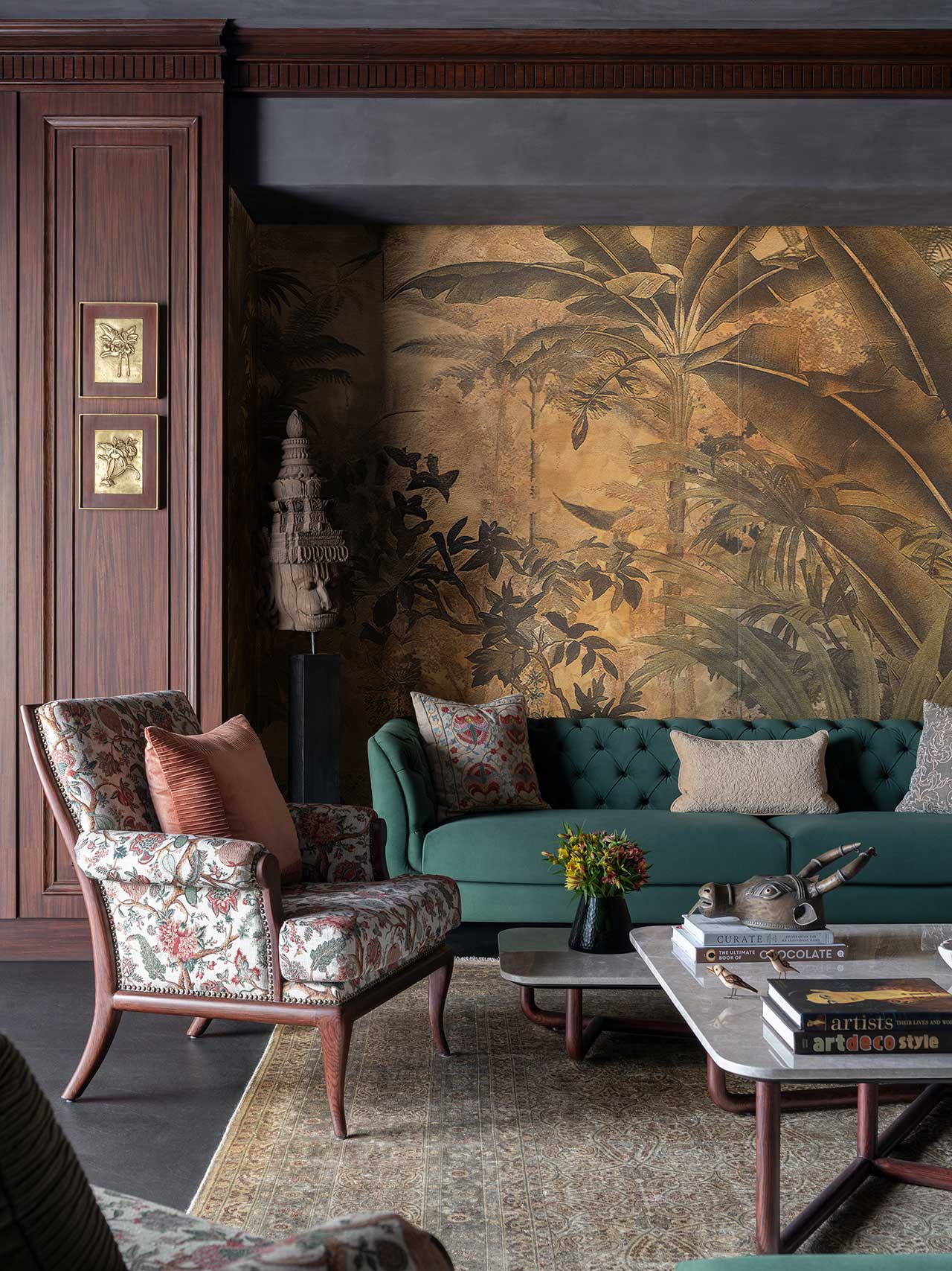 A 4,000 sq. ft. live-in residence in Delhi’s Greater Kailash (GK)-II housing 40 design brands