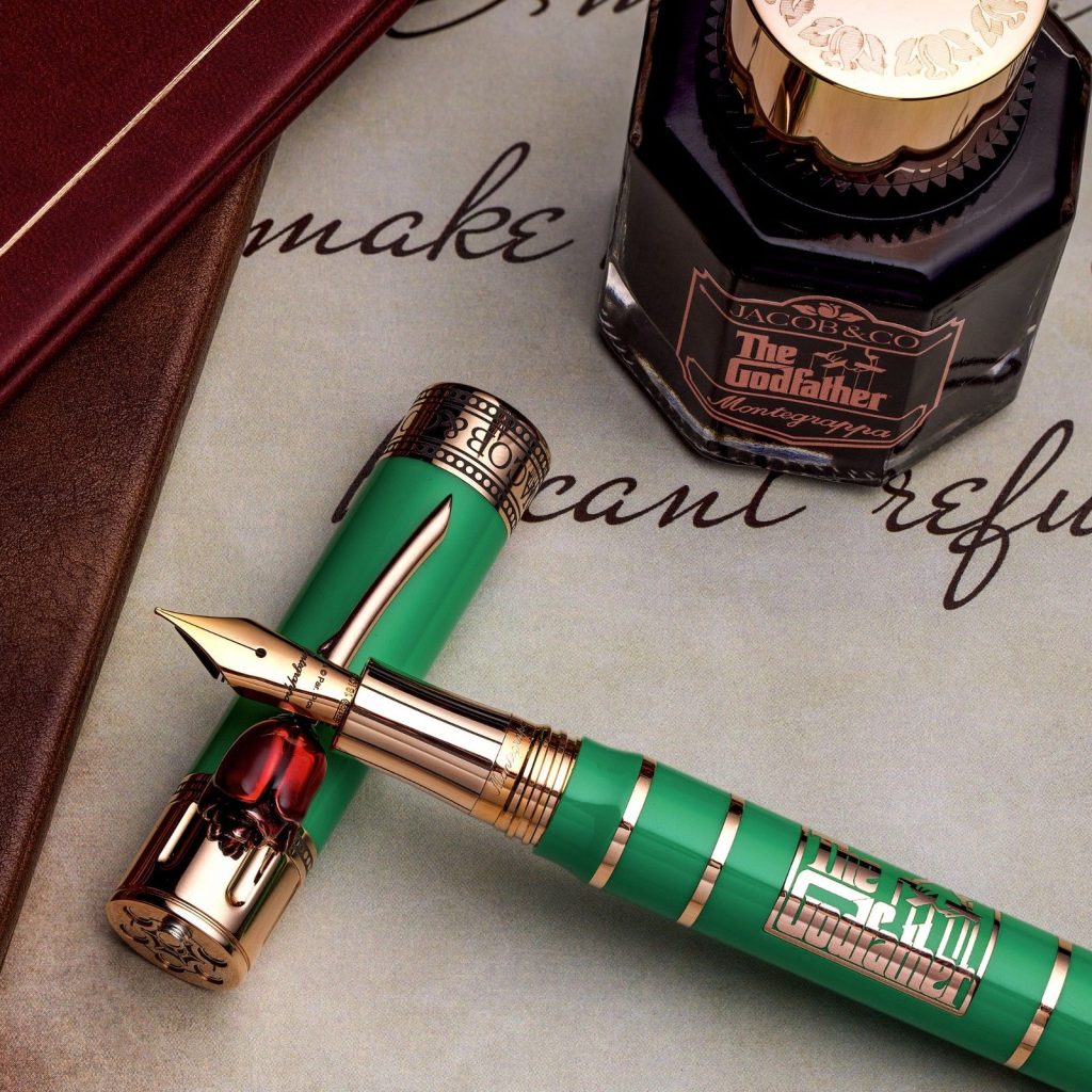 corpio resonates with intensity, symbolism, and quiet power. The Godfather Fountain Pen captures