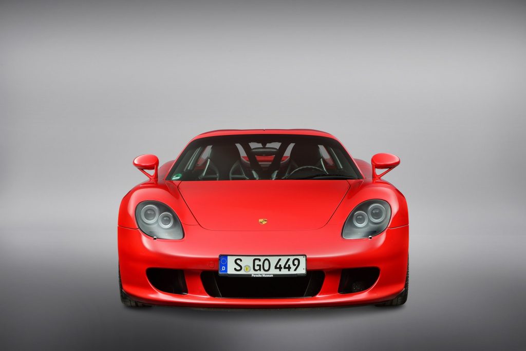 The unveiling of the Porsche Carrera GT at the Paris Motor Show in 2000 marked the arrival of a machine
