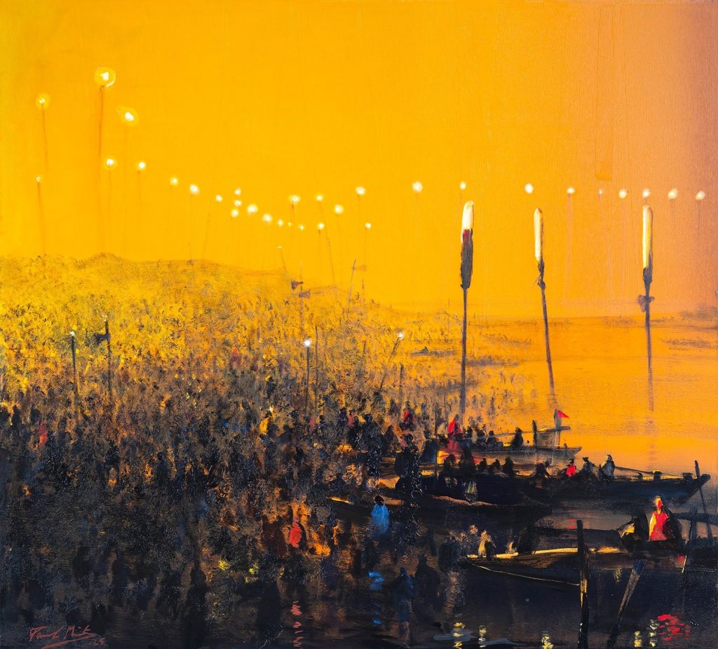 The works themselves span a range of mediums including oils, acrylics and drawings, each piece offering a different perspective on how nature’s forms can be interpreted through colour and texture