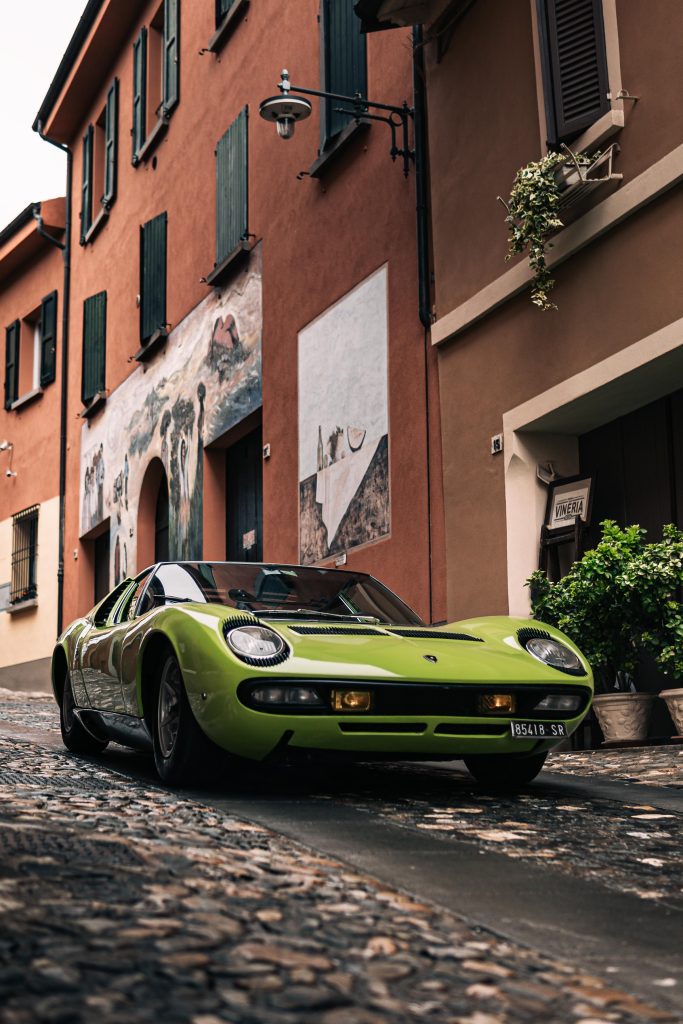he story of the Miura began inside a young company determined to challenge the conventions of grand touring motoring