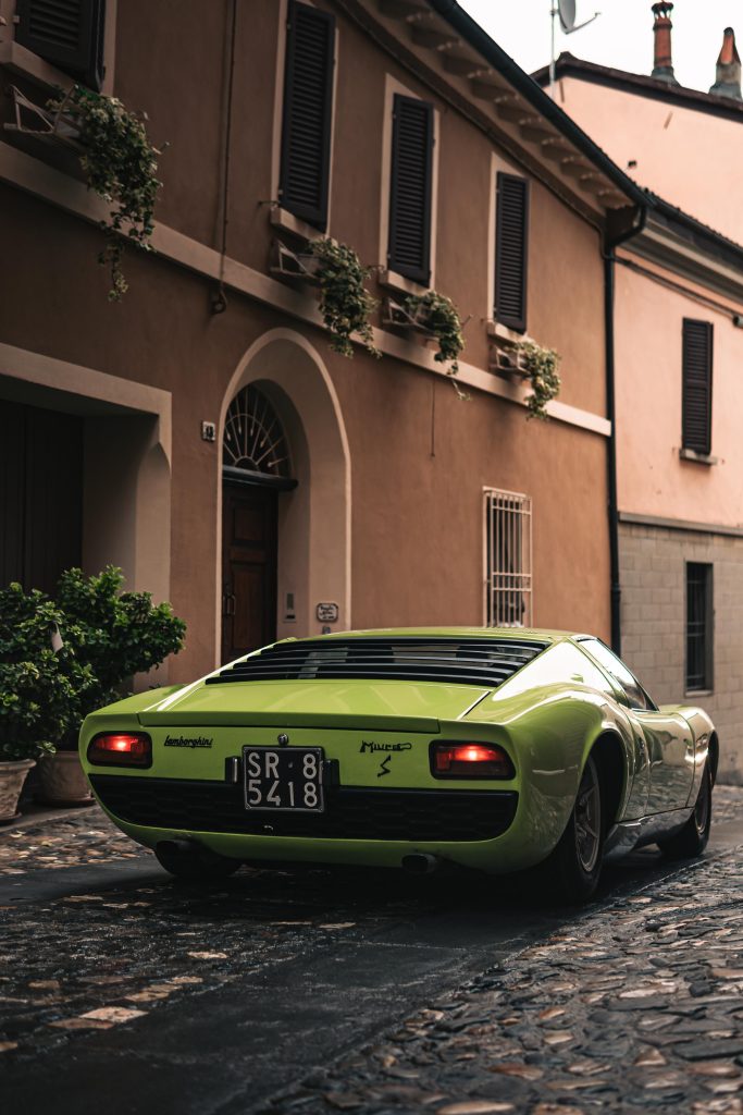 ven before the Miura received its bodywork the engineering alone was enough to capture global attention