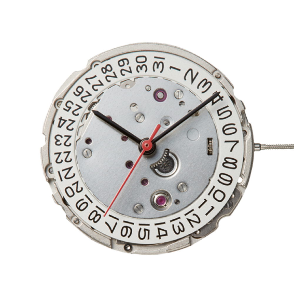 Produced by Miyota, a division of the renowned Japanese watchmaker Citizen Watch Co