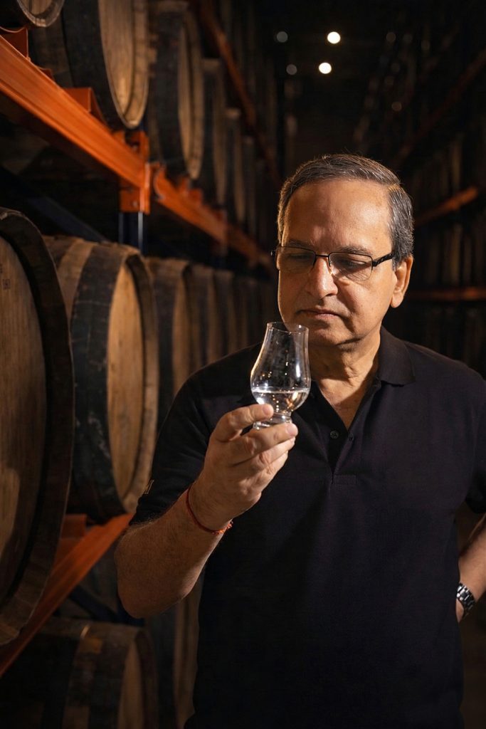 Surrinder Kumar, Surrinder Kumar, Master Blender, indigenous Indian spirits, Indian spirits industry, Indian craft alcohol brands, Indian small batch spirits, Indian distillation industry, Indian heritage spirits, premium Indian liquor brands, Indian craft distilling, new Indian spirit brands