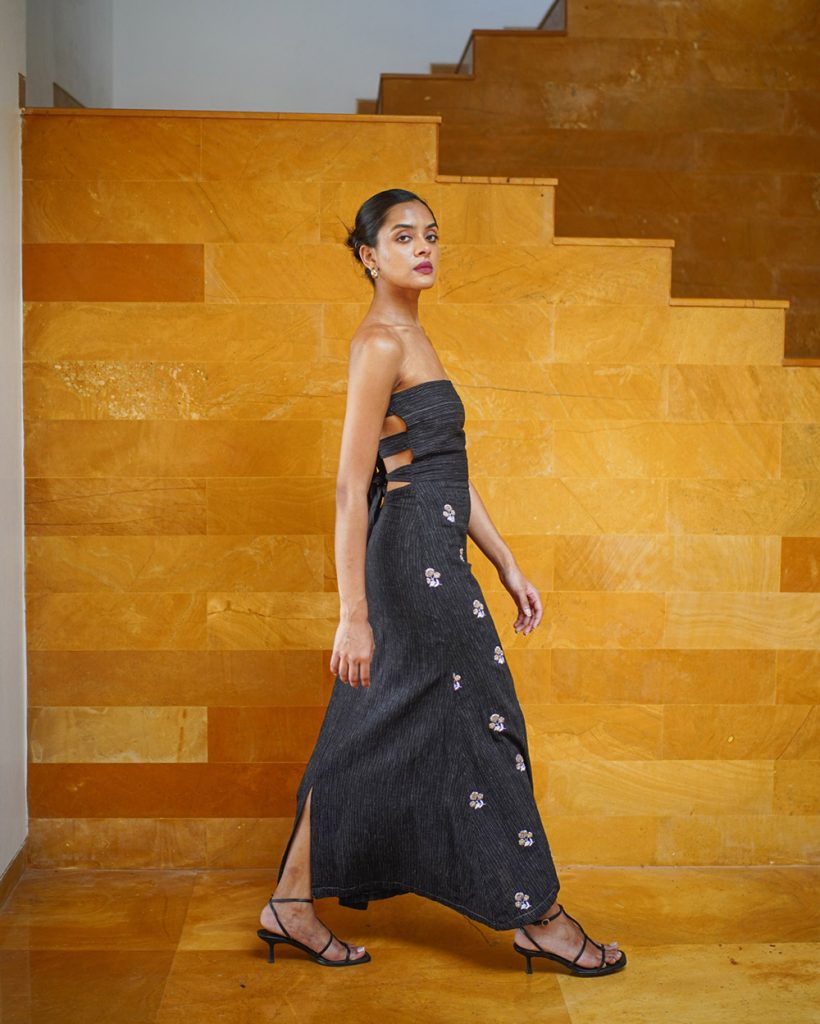 Jiwya Nisha Strapless Gown