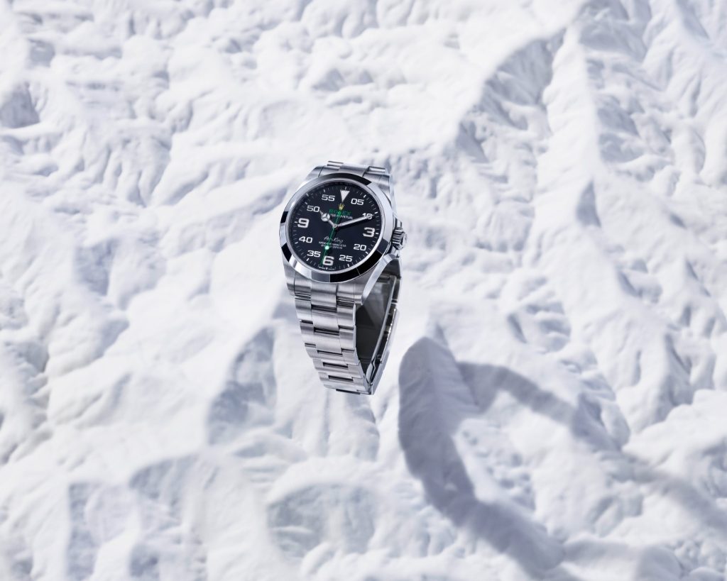 The Rolex Air-King blends aviation heritage with modern Rolex engineering