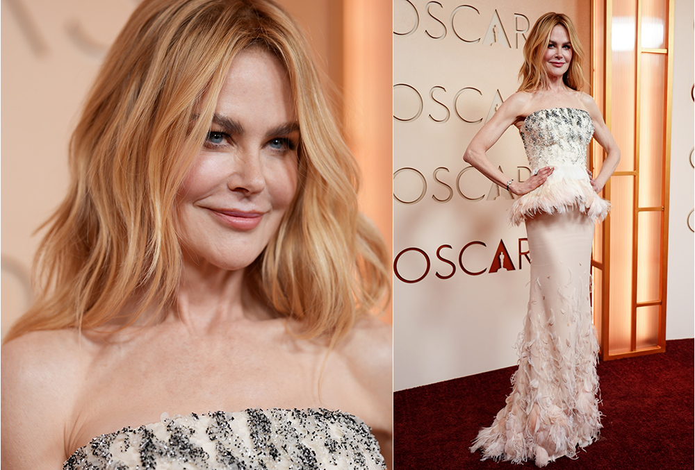 Nicole Kidman in Chanel, designer dresses at Academy Awards,Hollywood stars red carpet style,Nicole Kidman in Chanel, Nicole Kidman oscars 2026 look, Nicole Kidman oscars white strapless gown, Nicole Kidman at 2026 oscars red carpet