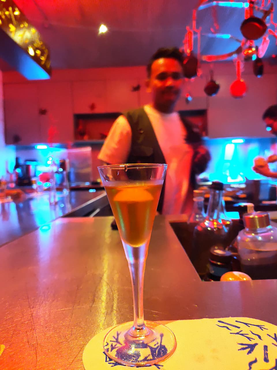 apricot cocktail, cavity new bar in gk, newest bars in gk