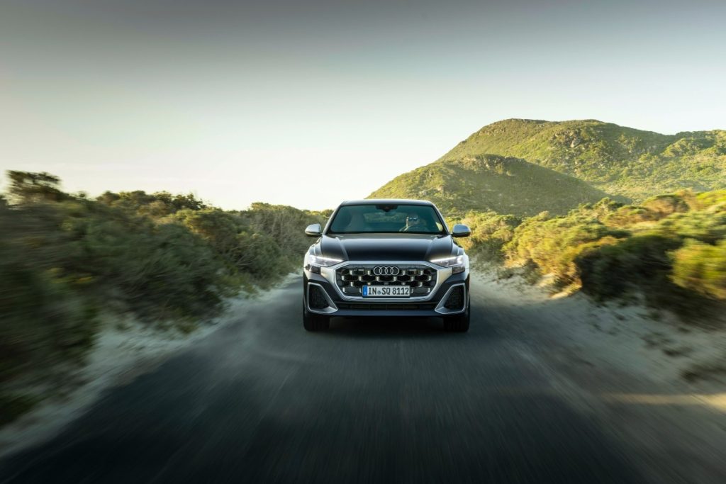 In terms of comfort it has everything. Four zone climate control, ambient lighting with thirty colour options