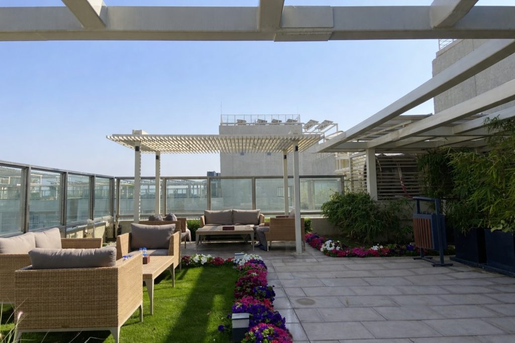 Take DLF One Midtown for instance. Planted firmly in the urban sprawl of West Delhi, it does something rather clever