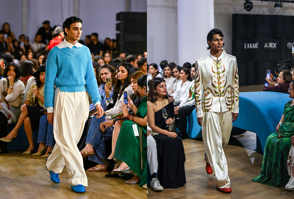 Anamika Khanna Introducing Menswear to AK|OK, AK|OK Lakme Fashion Week 2026, AK|OK Lakme Fashion Week outfits, Anamika Khanna Lakme Fashion Week designs
