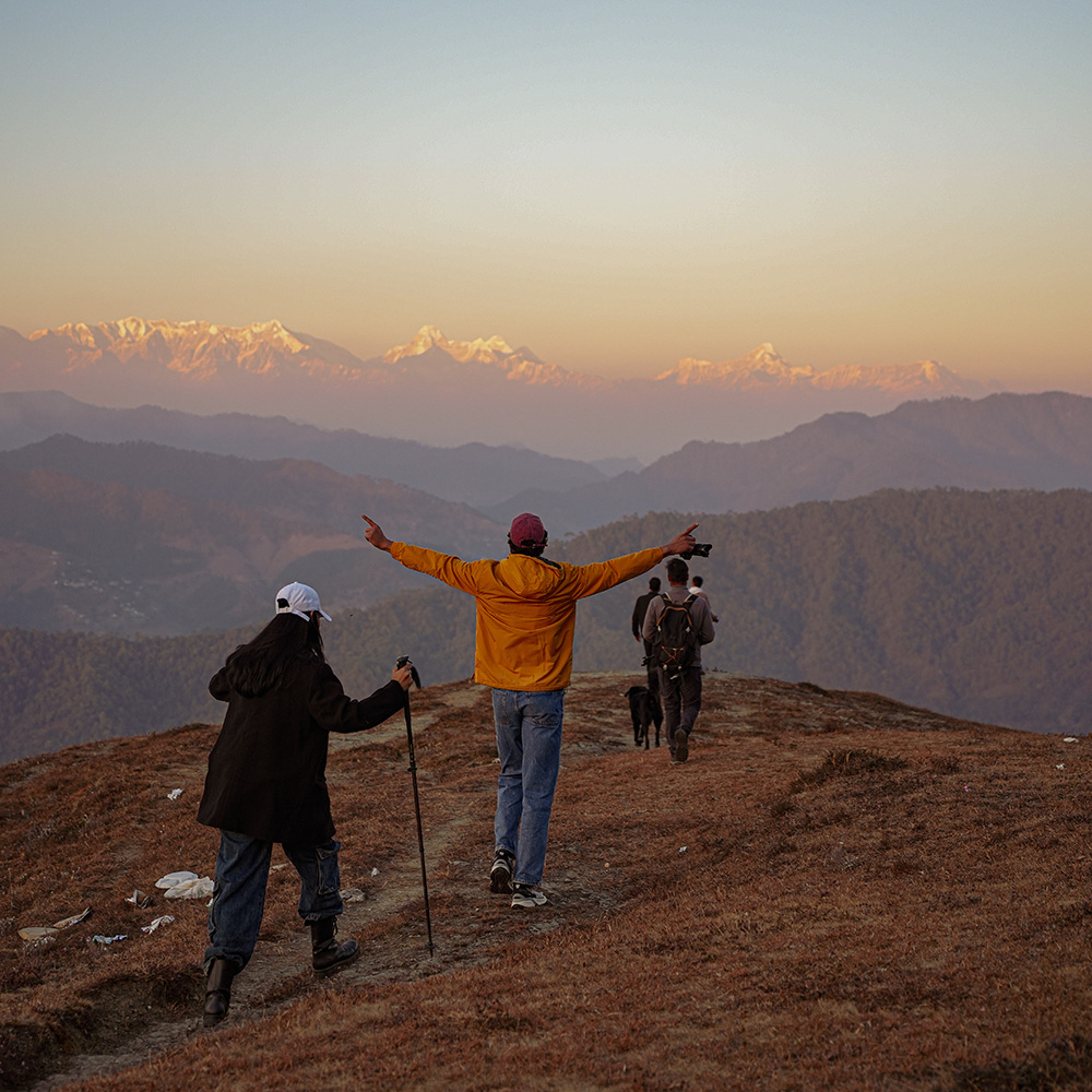 Hiking at kumaon