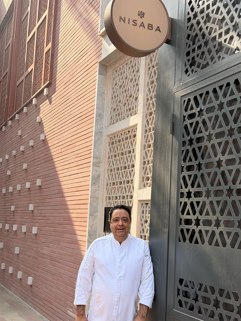 Chef Manish Mehrotra at Nisaba, Sunder Nagar Nursery, Sunder Nagar Nursery Delhi, Sunder Nursery Delhi, heritage park Delhi, Nisaba by Chef Manish Mehrotra, Nisaba restaurant Delhi, Nisaba Sunder Nursery, 