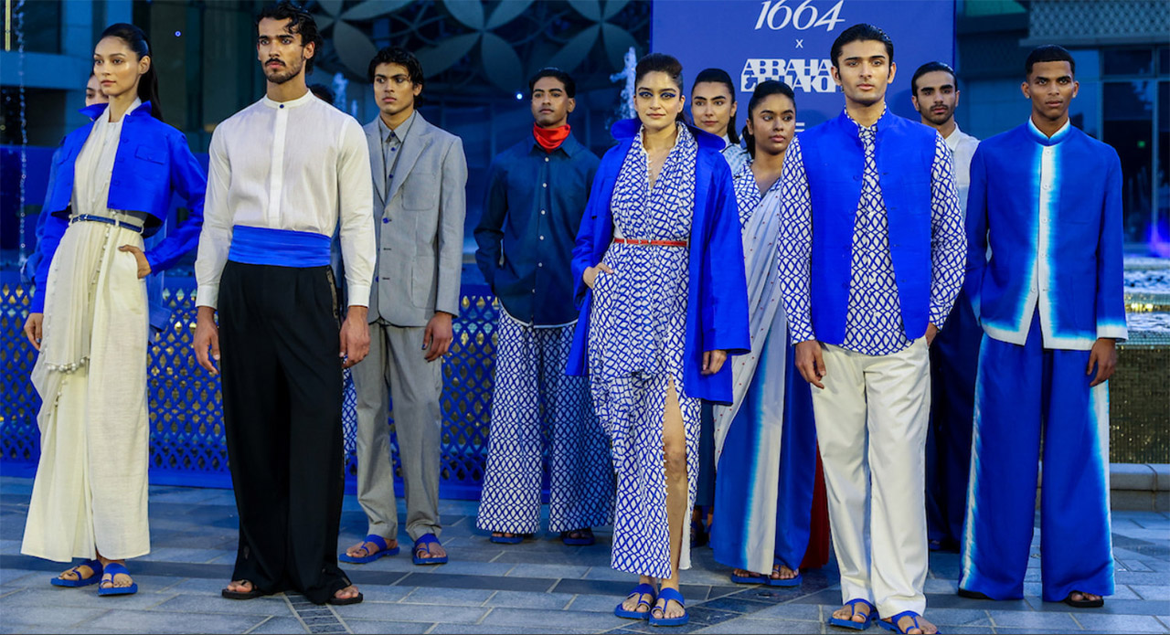 Lakmé Fashion Week x FDCI : Abraham & Thakore’s Collaboration With L’Atelier 1664 Asks One To Wear Your Sari Everyday