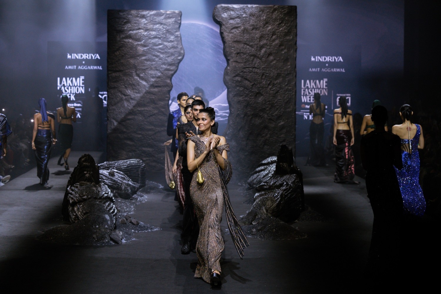 Amit Aggarwal, Amit Aggarwal at lakme fashion week X FDCI, Amit Aggarwal Indriya at Lakme fashion week 2026,