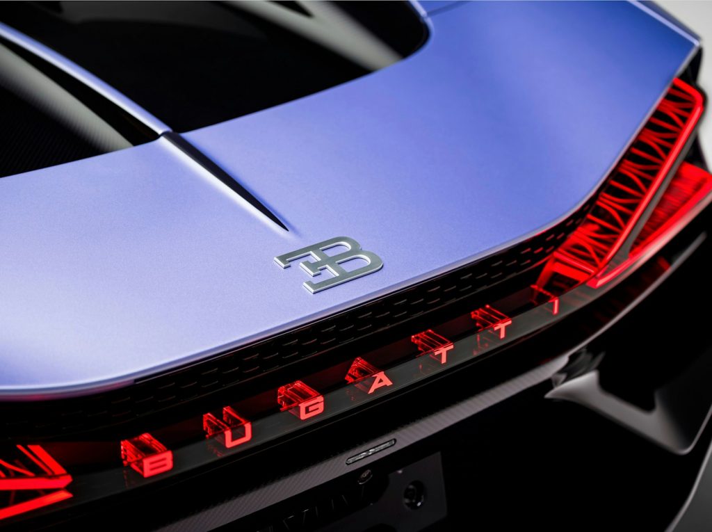 At its core sits the now mythical W16 engine, producing a scarcely believable 1600 PS