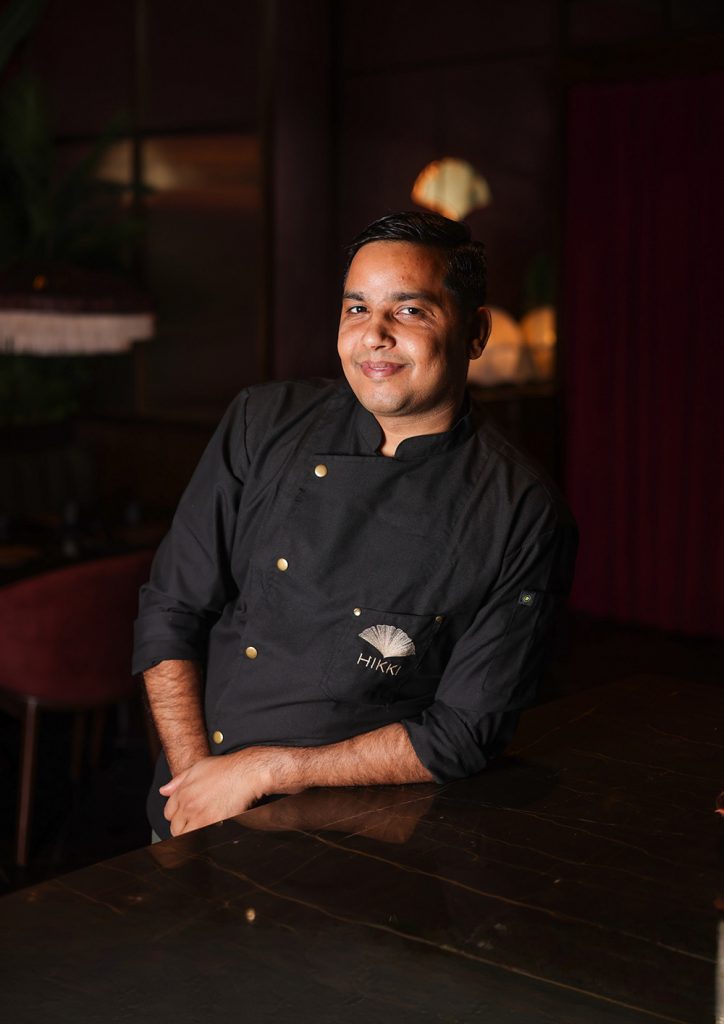 Prince Tyagi, Executive Chef At Hikki, japanese food at hikki, what cuisine does hikki delhi serve