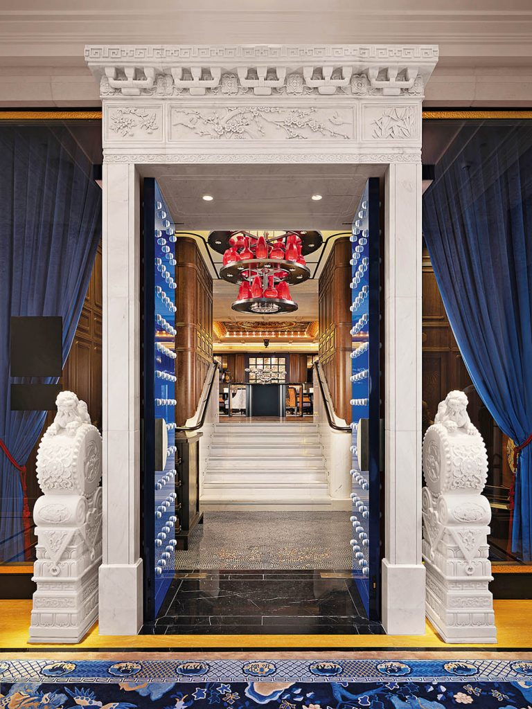 The Peninsula London_Canton Blue_Entrance_Will Pryce