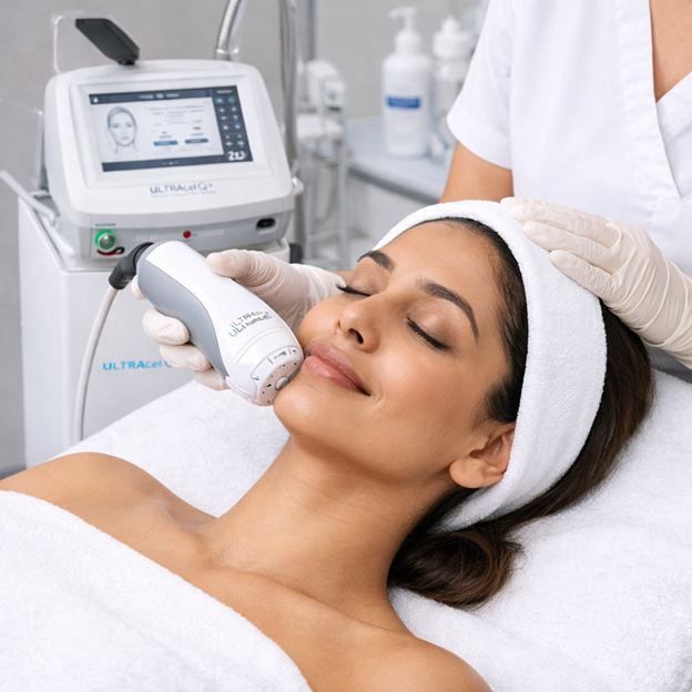 RF microneedling and HIFU stimulate collagen production, hormonal changes and skin health,personalised dermatology care,