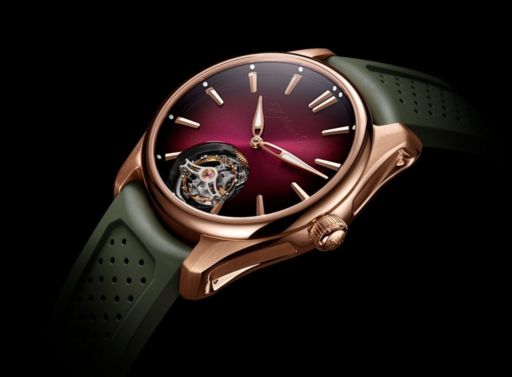 The creation of a fumé dial is an exercise in precision and timing. After the base colour is applied