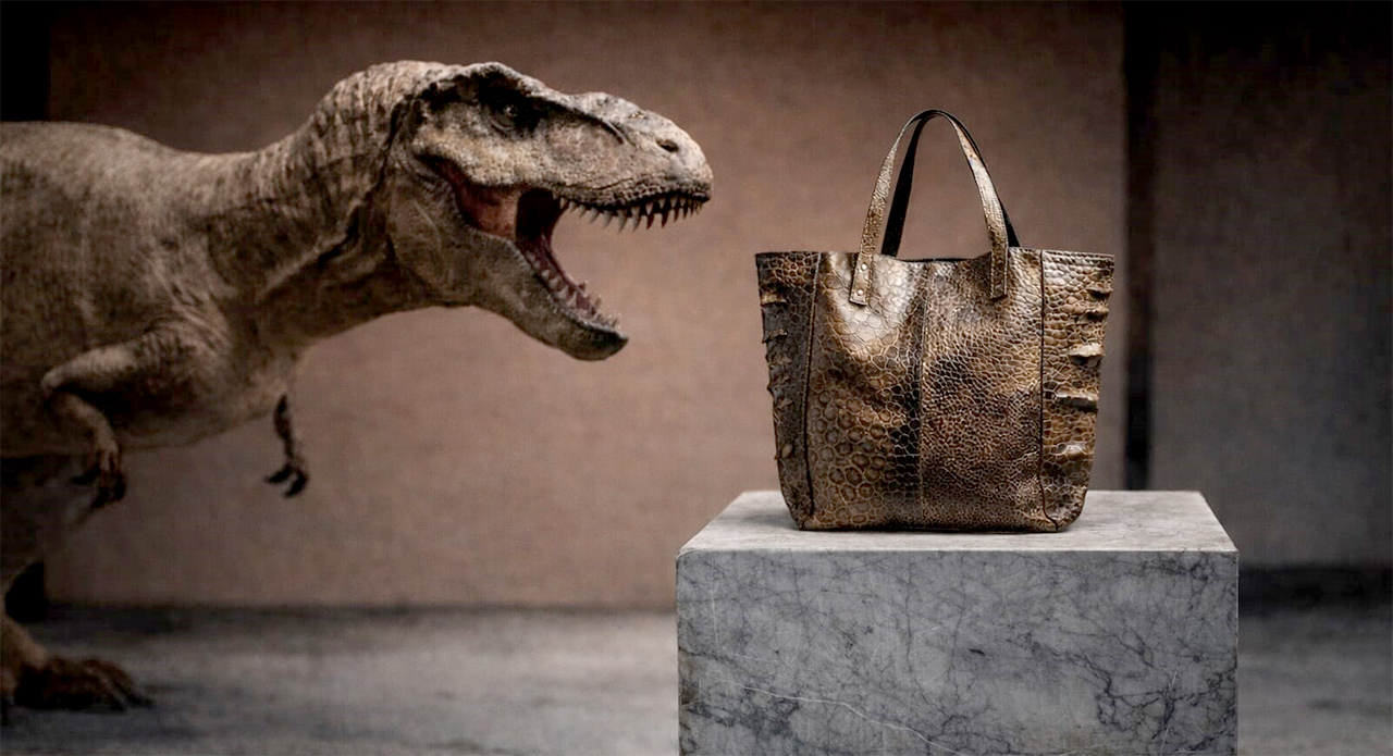 T-Rex Leather Handbag