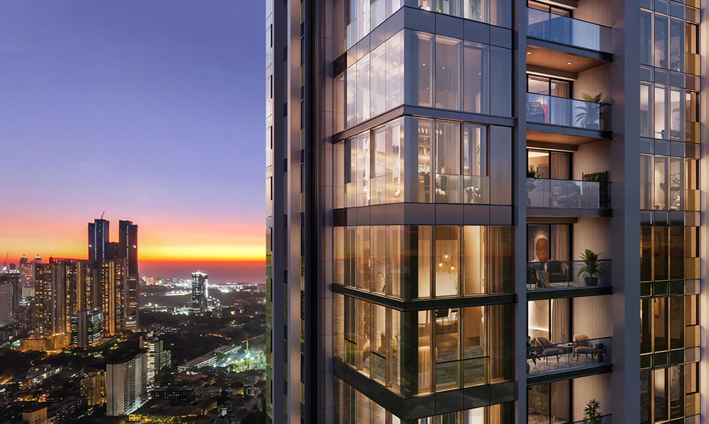 double height living, vertical luxury homes, high rise luxury apartments, double height ceiling design, modern vertical living, 