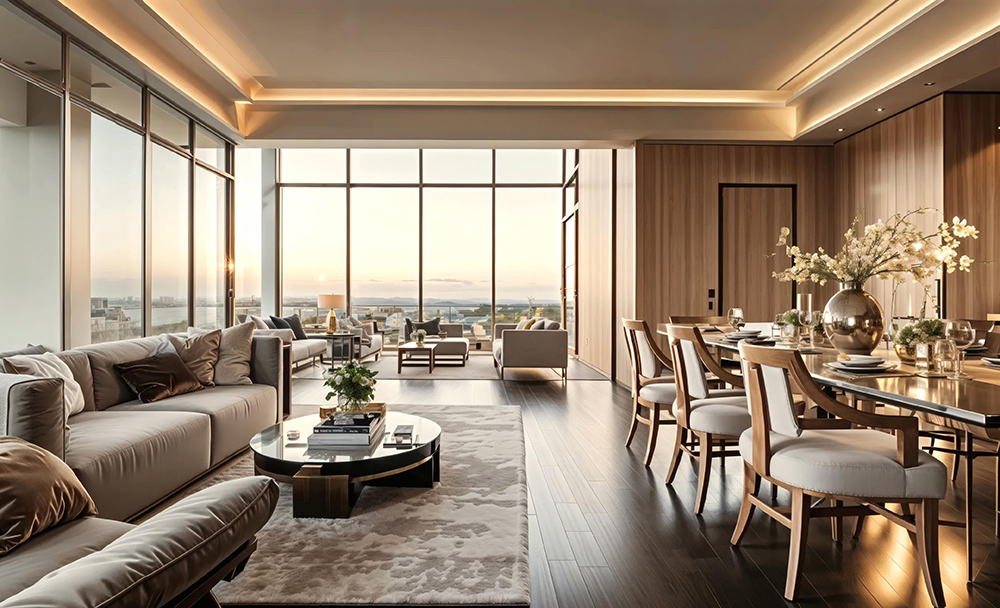 Redefining Urban Luxury, double height apartments benefits, urban luxury living, high ceiling interior design, modern apartment architecture, luxury real estate trends,