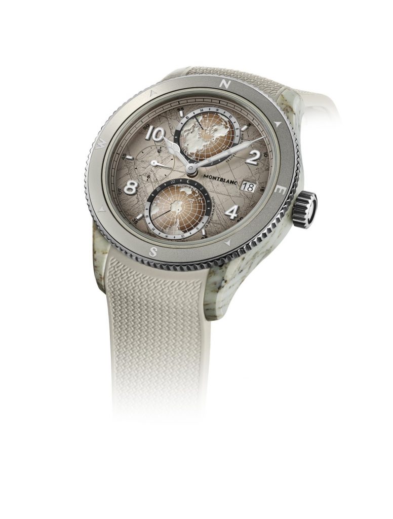 The 1858 Geosphere line from Montblanc does not dabble in mountaineering romance, it lives in it.