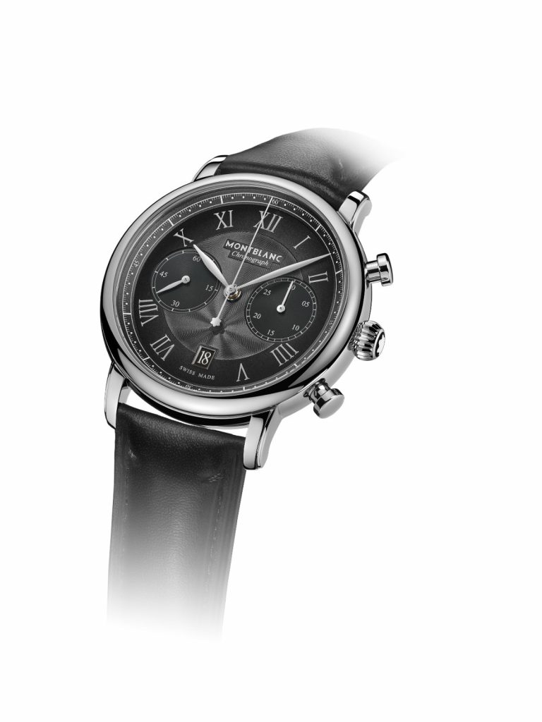 The Montblanc Star Legacy Chronograph 42mm, reference 136357, is a wonderfully traditional