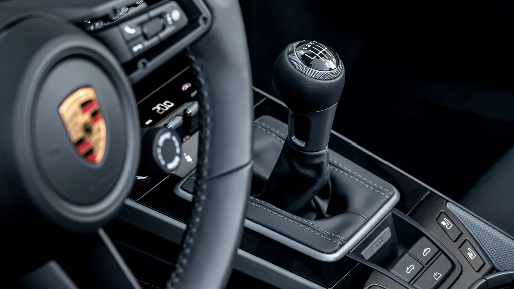 manual gearbox transforms driving into an active process. There is a clutch to engage, a gear lever to guide