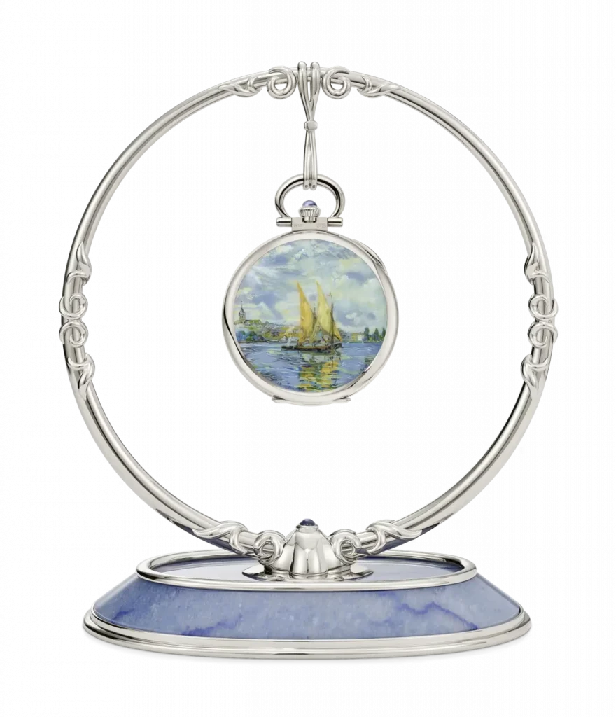 Take the Lake Geneva Barque, for instance. This is not merely a watch, it is a painting