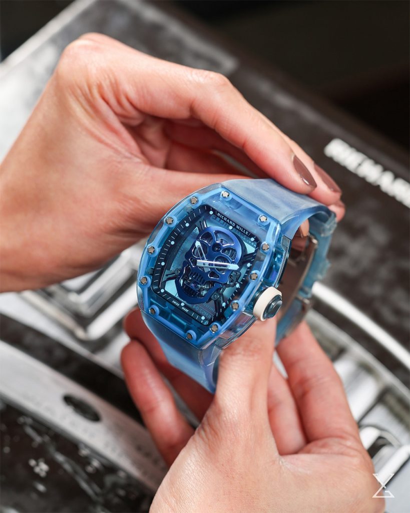Richard Mille Blue Sapphire Skull