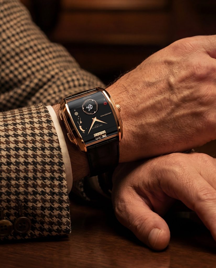 But this watch is not just about mechanics, it is personal. For Jacob Arabo, The Godfather