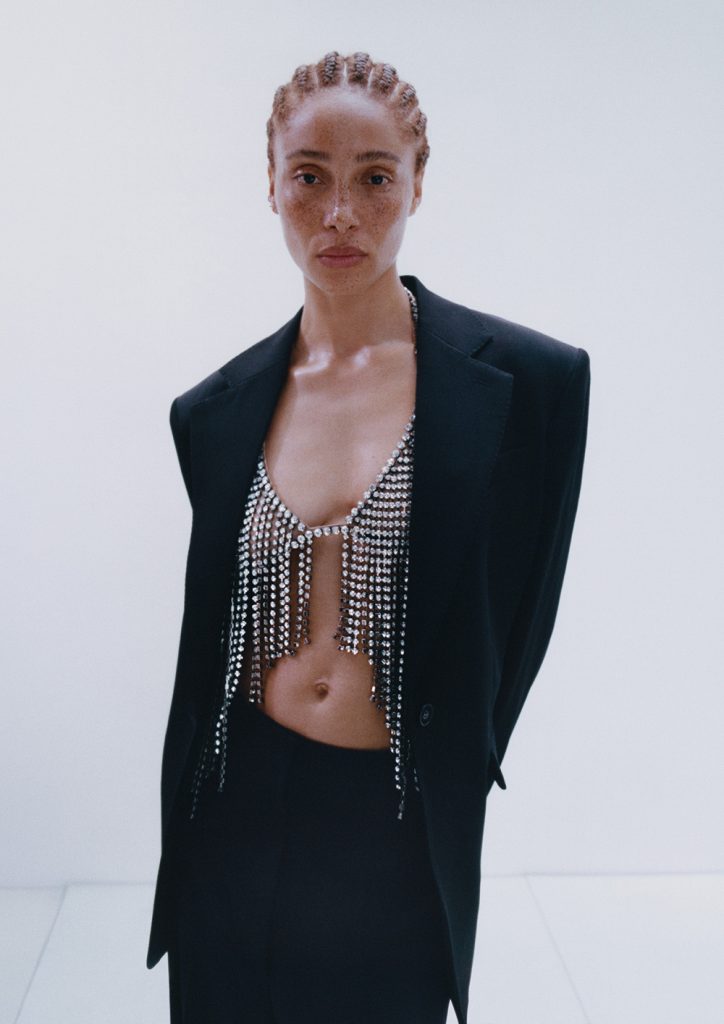 Stella McCartney H&M designer collaboration, Stella McCartney H&M sustainable collection, Stella McCartney H&M cruelty free fashion,