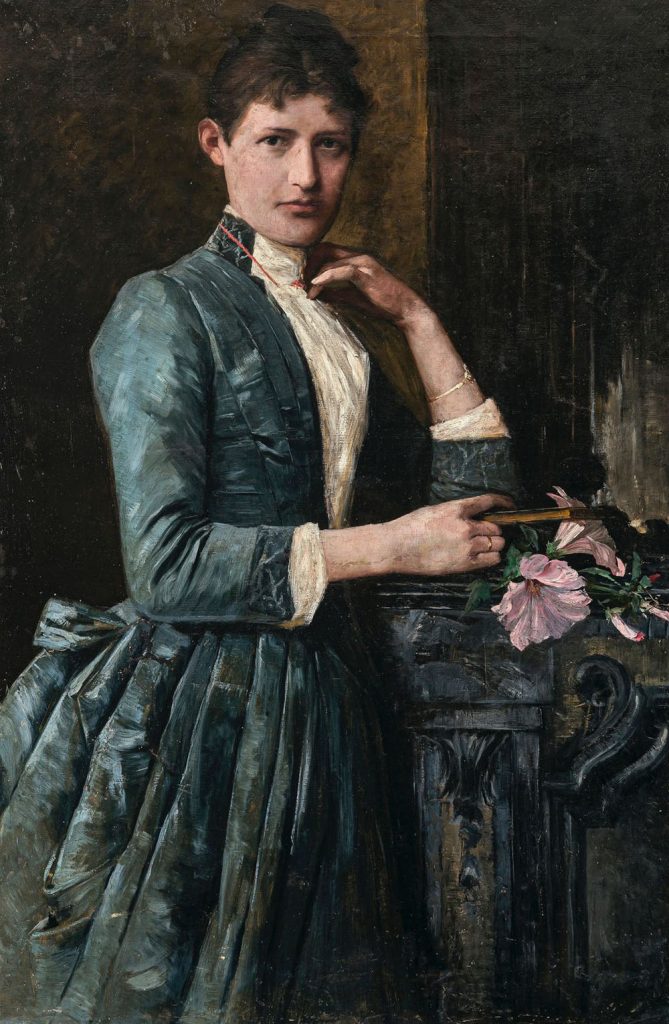 Ernst Liebermann_Portrait of a Lady