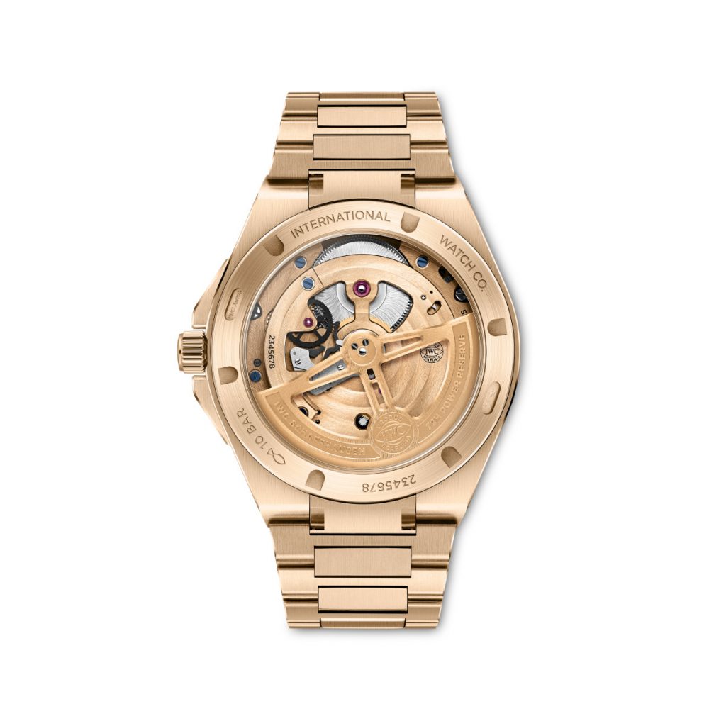 The Ingenieur Tourbillon 41 is powered by the IWC-manufactured 82905 calibre