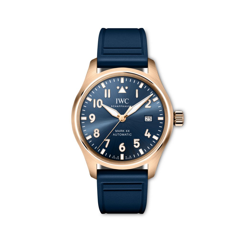 IWC unveiled two references; Ref. IW328301 features a 40mm case, a crown,