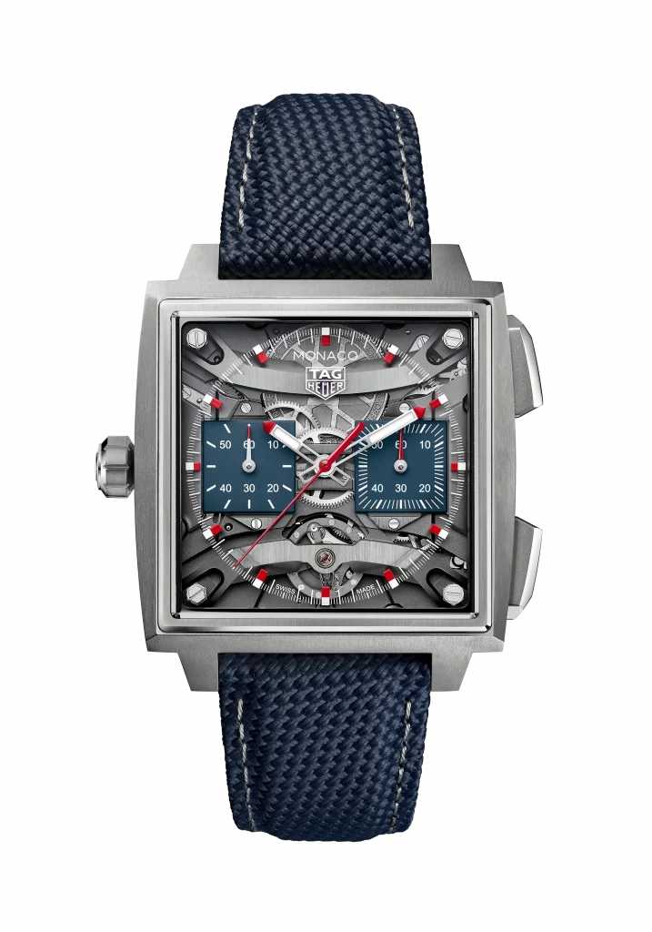 he final model is presented here in a 40mm case crafted from fine brushed and polished Grade 5 titanium