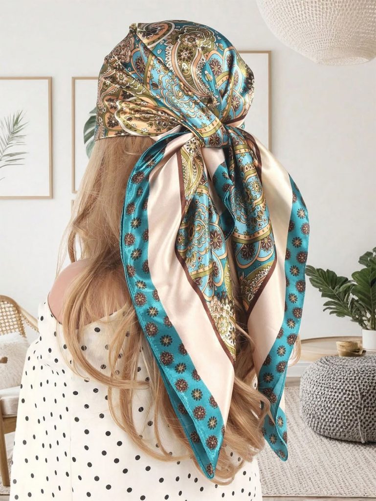 styling silk scarf royal chic scarf looks for women, 