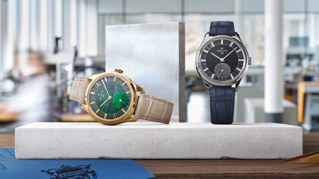 The first timepiece is limited to 161 piece, has a 39.5mm model where the case, curved lugs