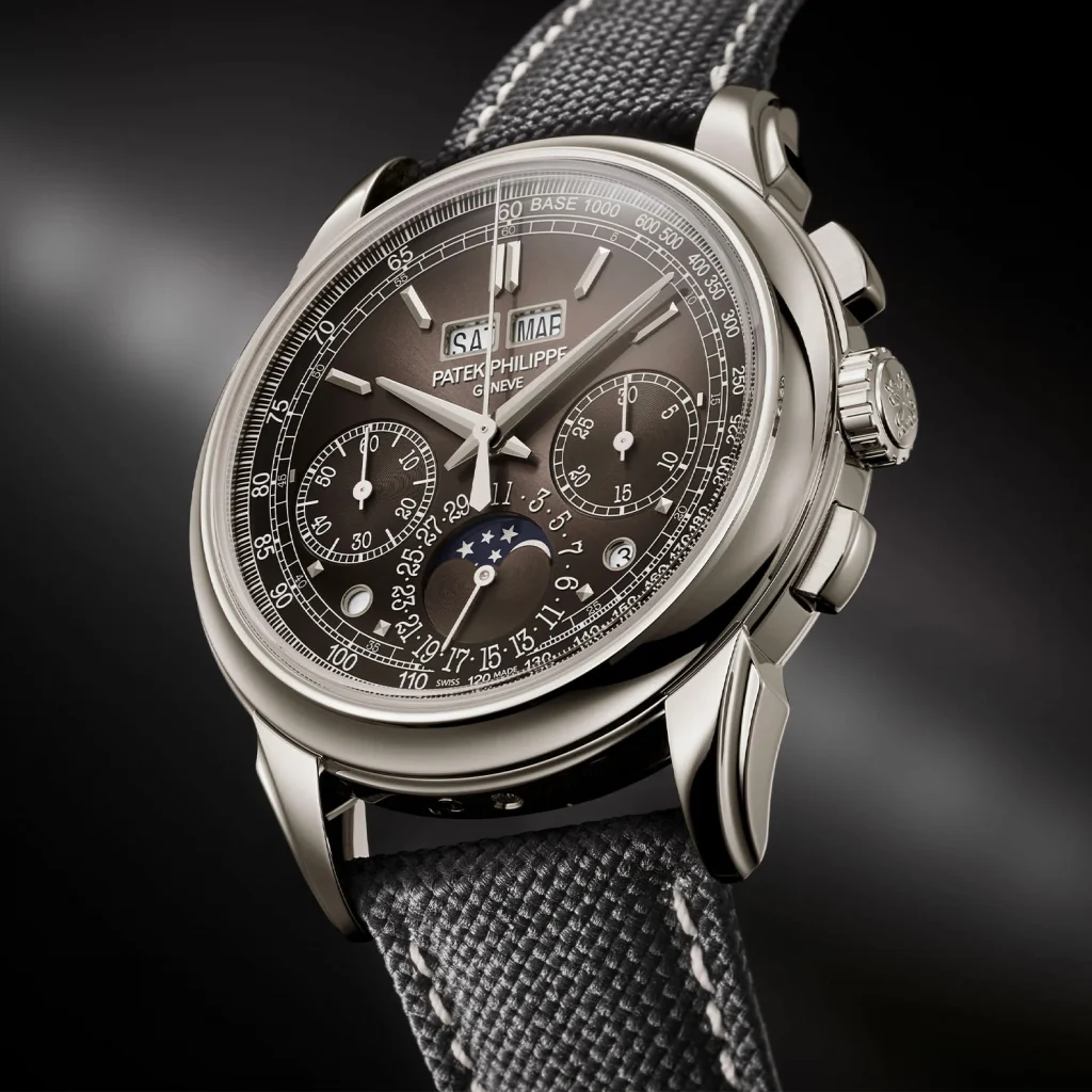 The 5270P returns with sharpened intent, its platinum case now paired with lacquered